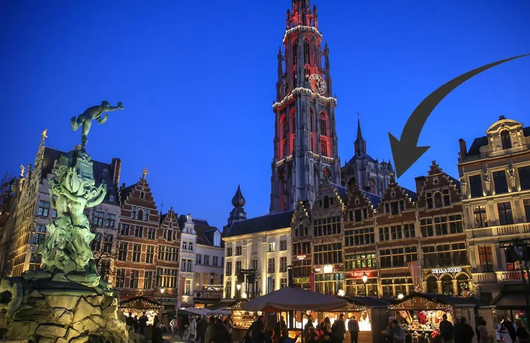 Antwerp Old Town Triplex Apartment-1
